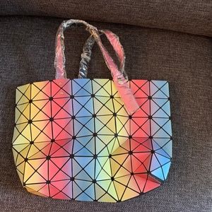 BAO BAO Iseey Miyake  Rainbow Bag